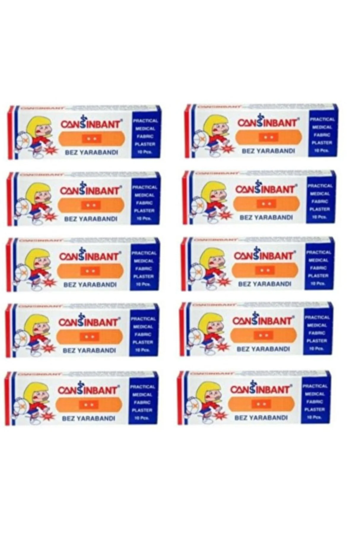 Cansın Yara Bandı 10 Lu X 10 Paket