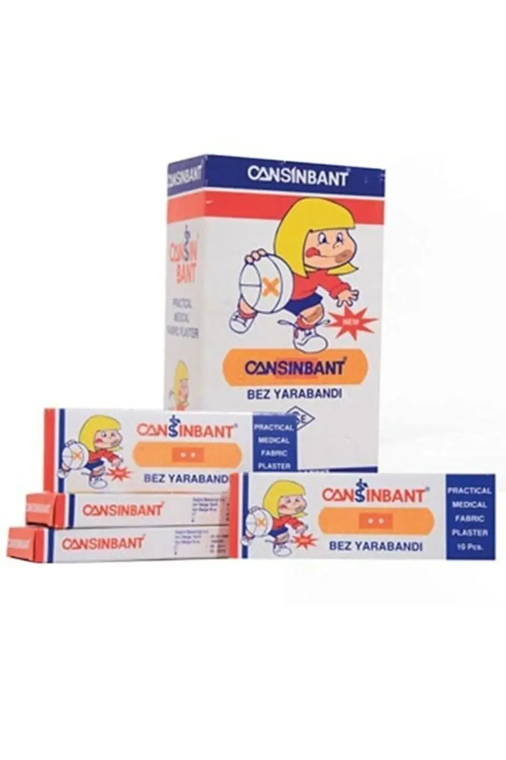Cansın Yara Bandı 30 Paket 300 Adet Cansınbant