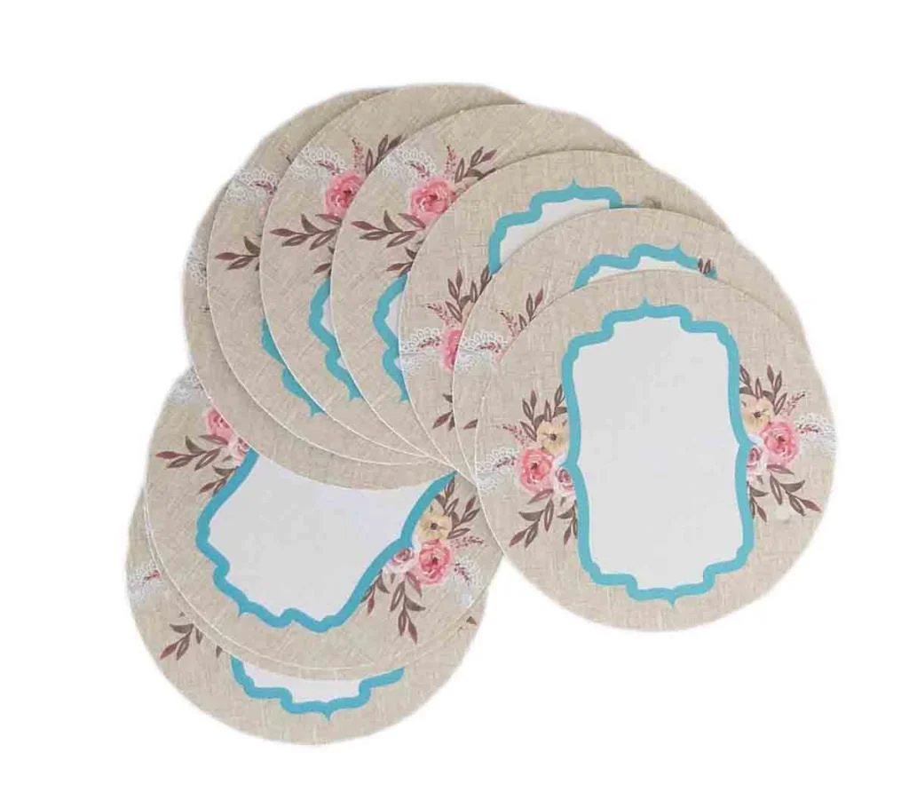 Çanta Aksesuar 10Lu 7Cm Yuvarlak Yazısız Etiket