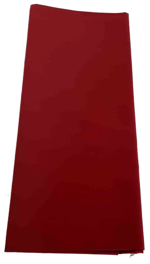 Çanta Aksesuar 120X50 Cm, Bordo Renk Pamuklu Astarlık Kumaş