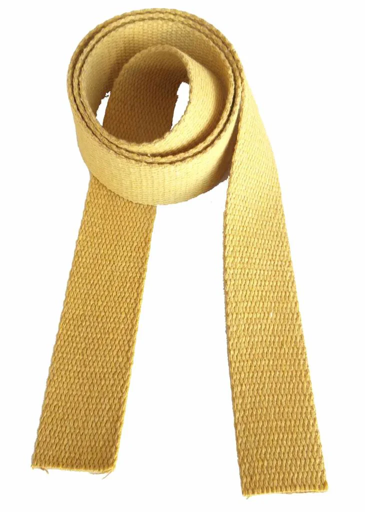 Çanta Aksesuar 4 Cm Pamuklu Kolon 1 Metre Hardal Sarı