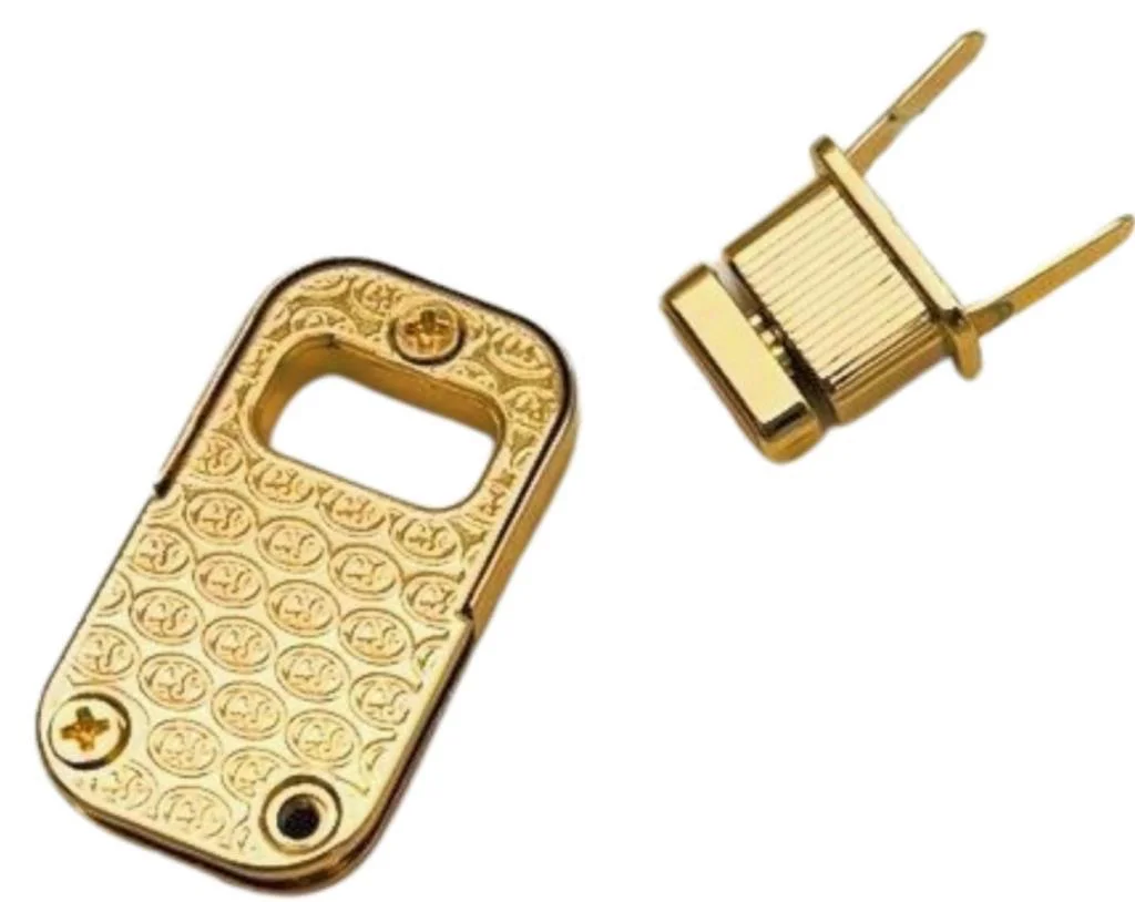 Çanta Aksesuar 4x2 cm Light Gold Kilit