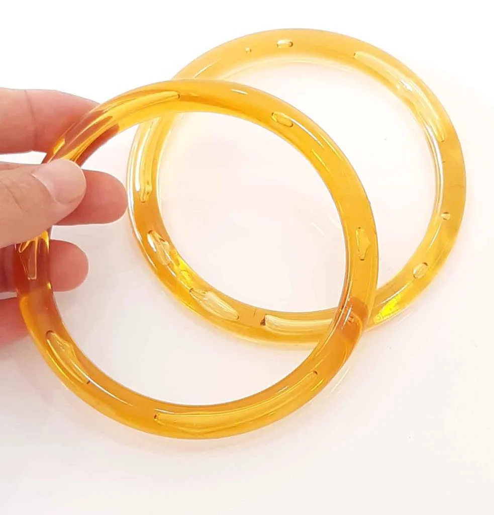 Çanta Aksesuar Akrilik Görünümlü Plastik Çanta Sapı