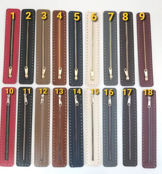 Çanta Aksesuar Derili Fermuar Yeni Model Siyah 30 Cm Light Gold