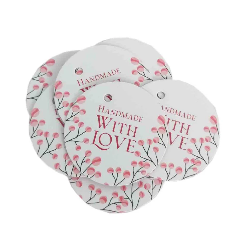 Çanta Aksesuar Etiket Handmade With Love 10Lu