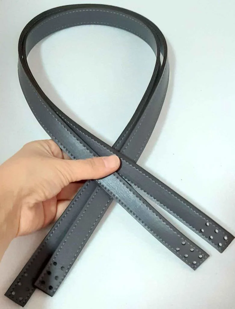 Çanta Aksesuar Gri Renk 80X2 Cm Çanta Sapı