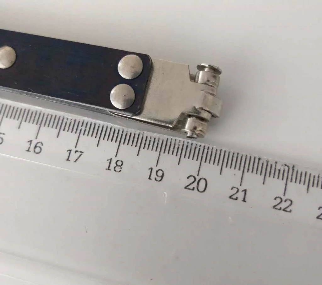 Çanta Aksesuar Metal Çanta Ağzı 20 Cm Örgü Çanta İçin