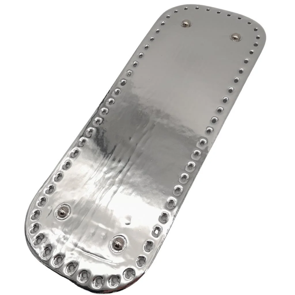 Çanta Aksesuar Parlak Rugan Deri 32x12 cm Dikdörtgen Çanta Tabanı