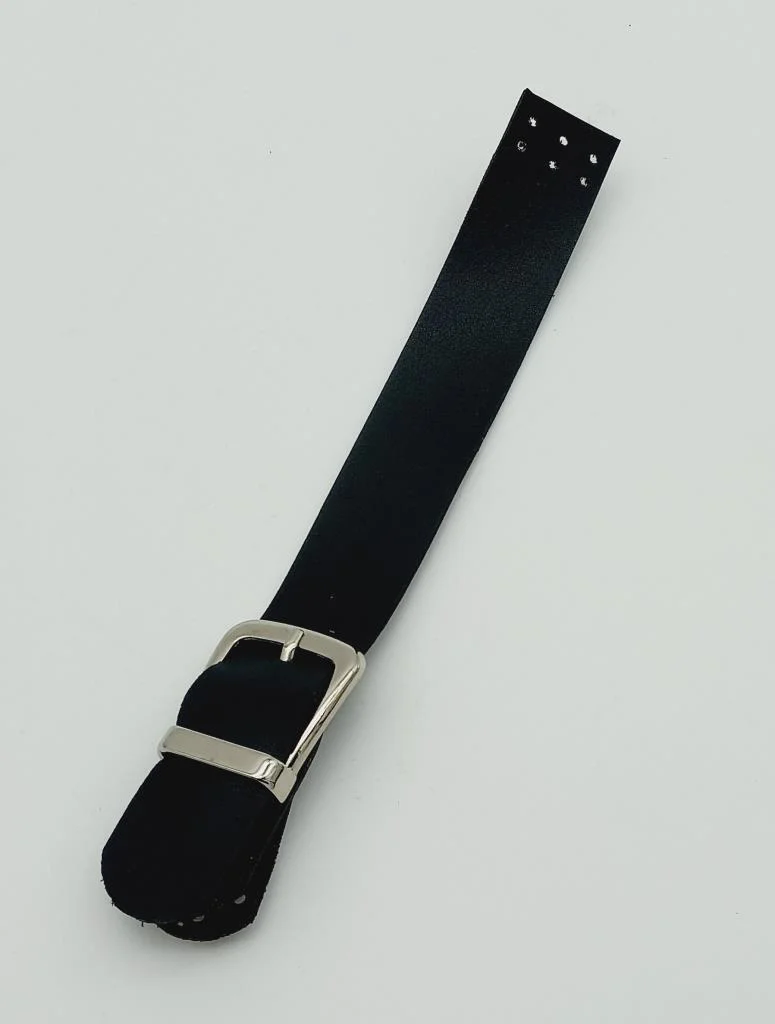 Çanta Aksesuar Tek Kat 18 Cm Suni Deri Siyah Kapak Gümüş Metal