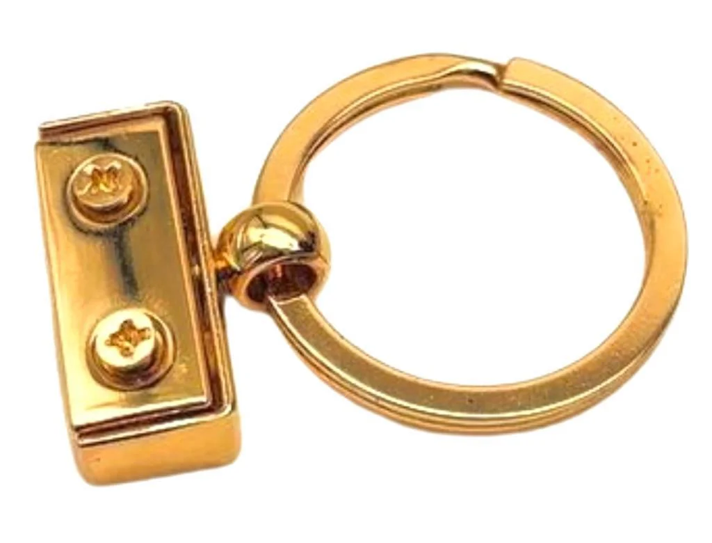 Çanta Aksesuar Vidalı Anahtarlık Aparatı Light Gold  Renk