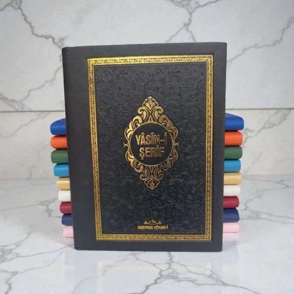 Çanta  Boy Termoderi Kapaklı 128 Sayfa Yasin Siyah