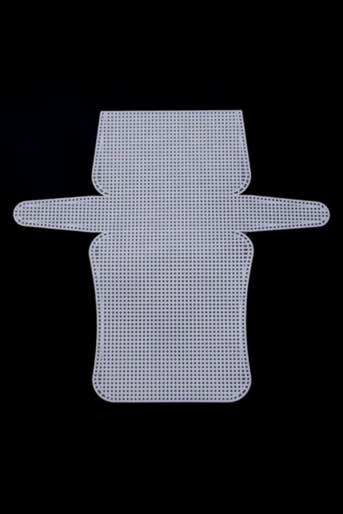 P Parla Çanta Kanvasi 40 Cm Beyaz