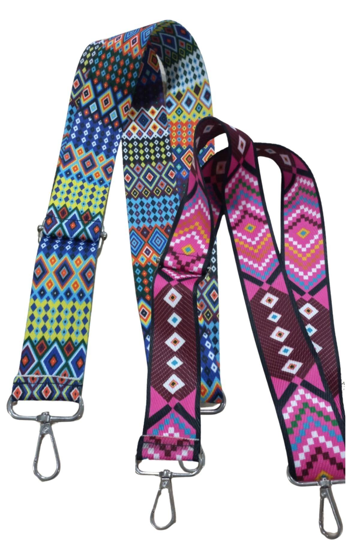 P Parla Çanta Kayişi 60 Cm Uzayabilen Desenli