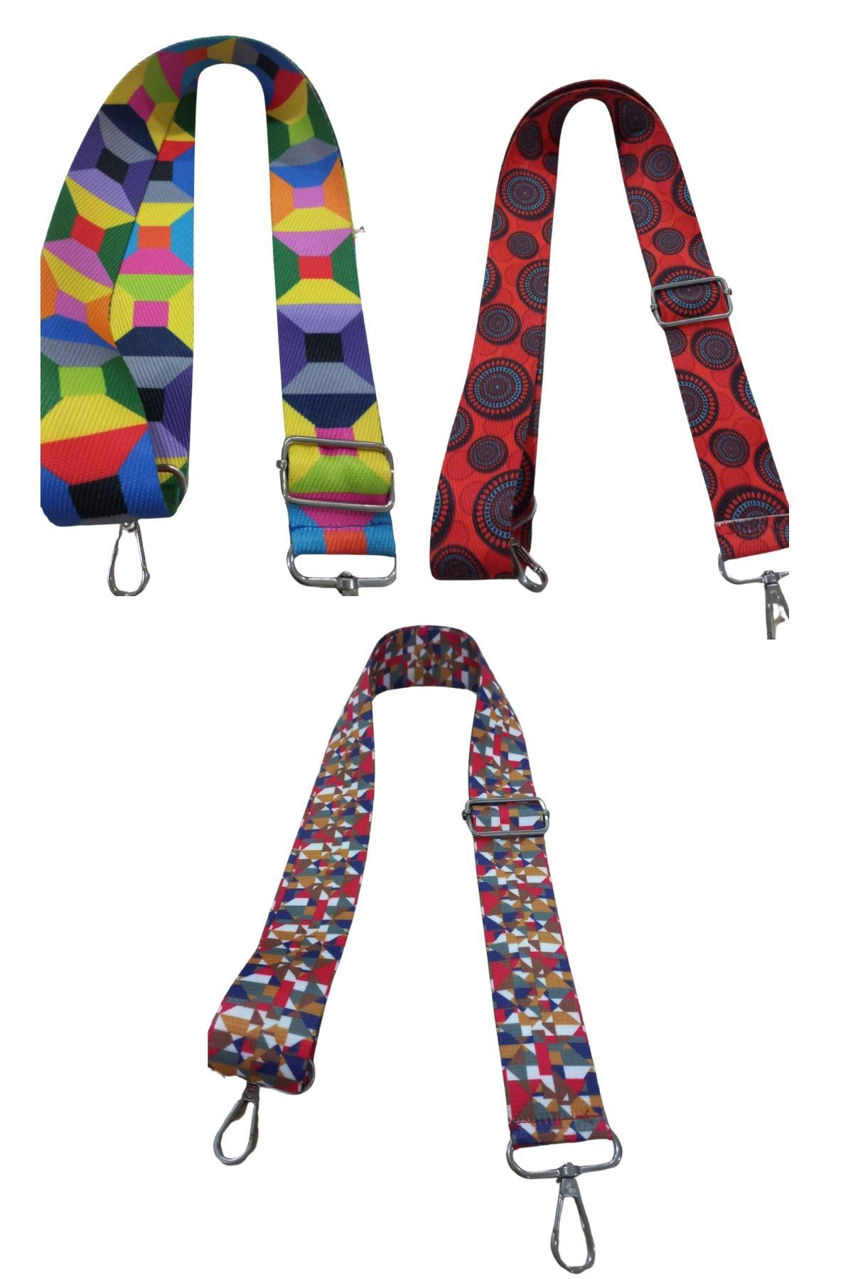 P Parla Çanta Kayişi 60 Cm Uzayabilen Desenli