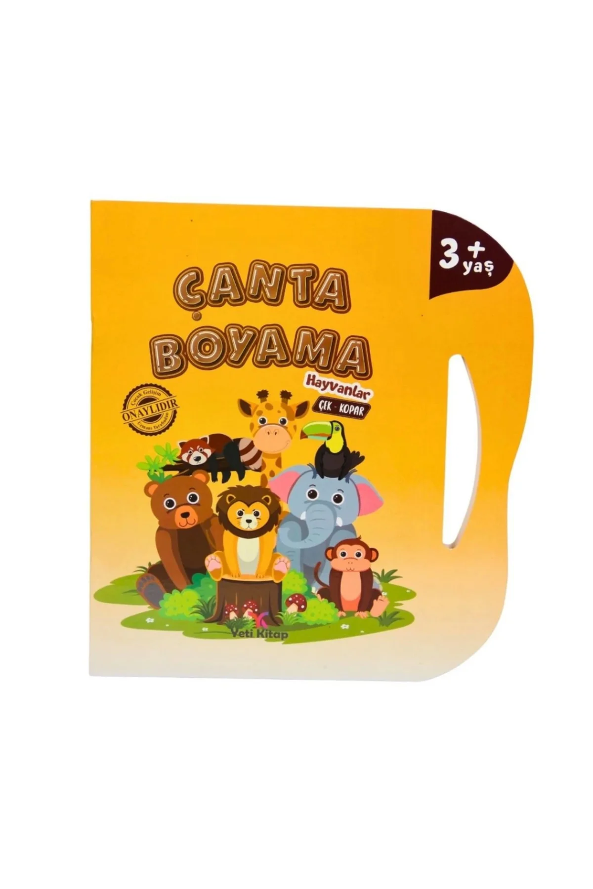 Çanta Kitap Boyama Kitabı Hayvanlar