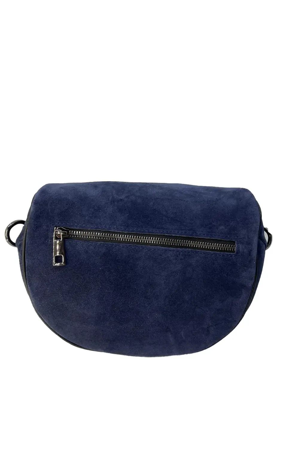 ÇANTA SÜET LACİVERT 100% Gerçek deri bel çantası (bady bag)