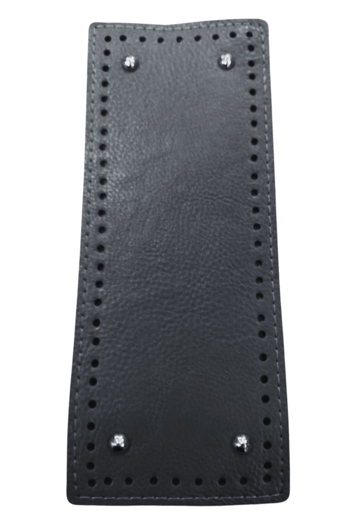 P Parla Çanta Tabani Dikdörtgen 25 Cm Siyah