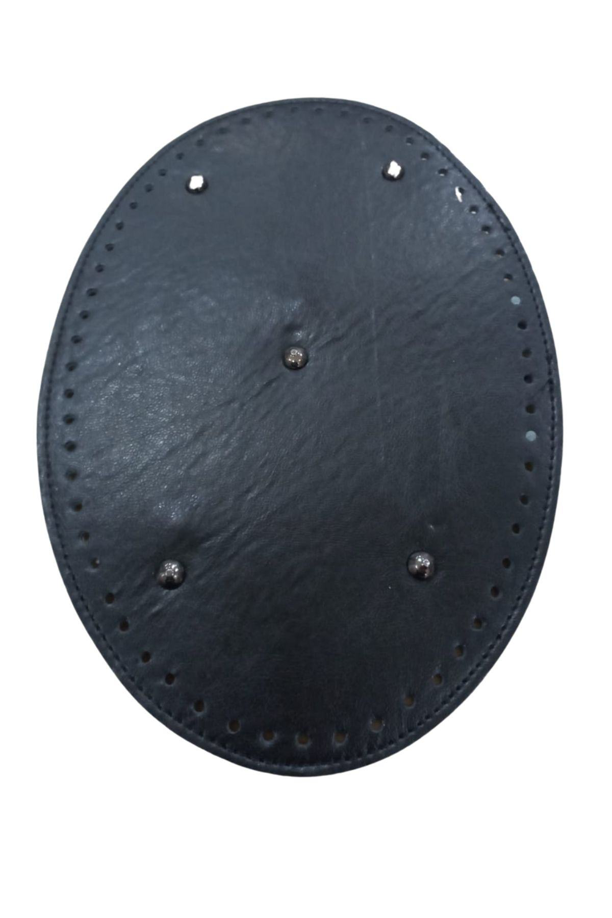 P Parla Çanta Tabani Oval 20 Cm Siyah