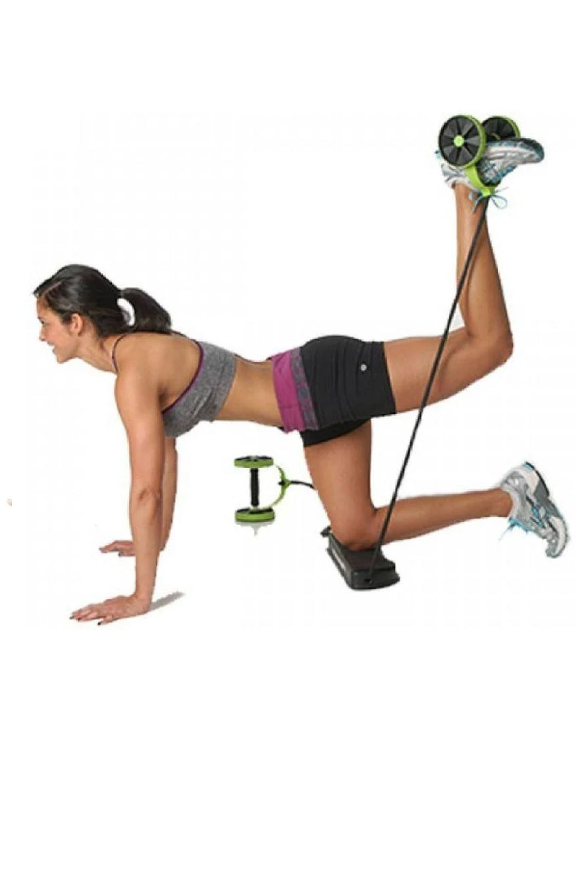 Jet Çantalı 12 Parça 5 Farklı Direnç Pilates Güç Lastiği Ve Revoflex