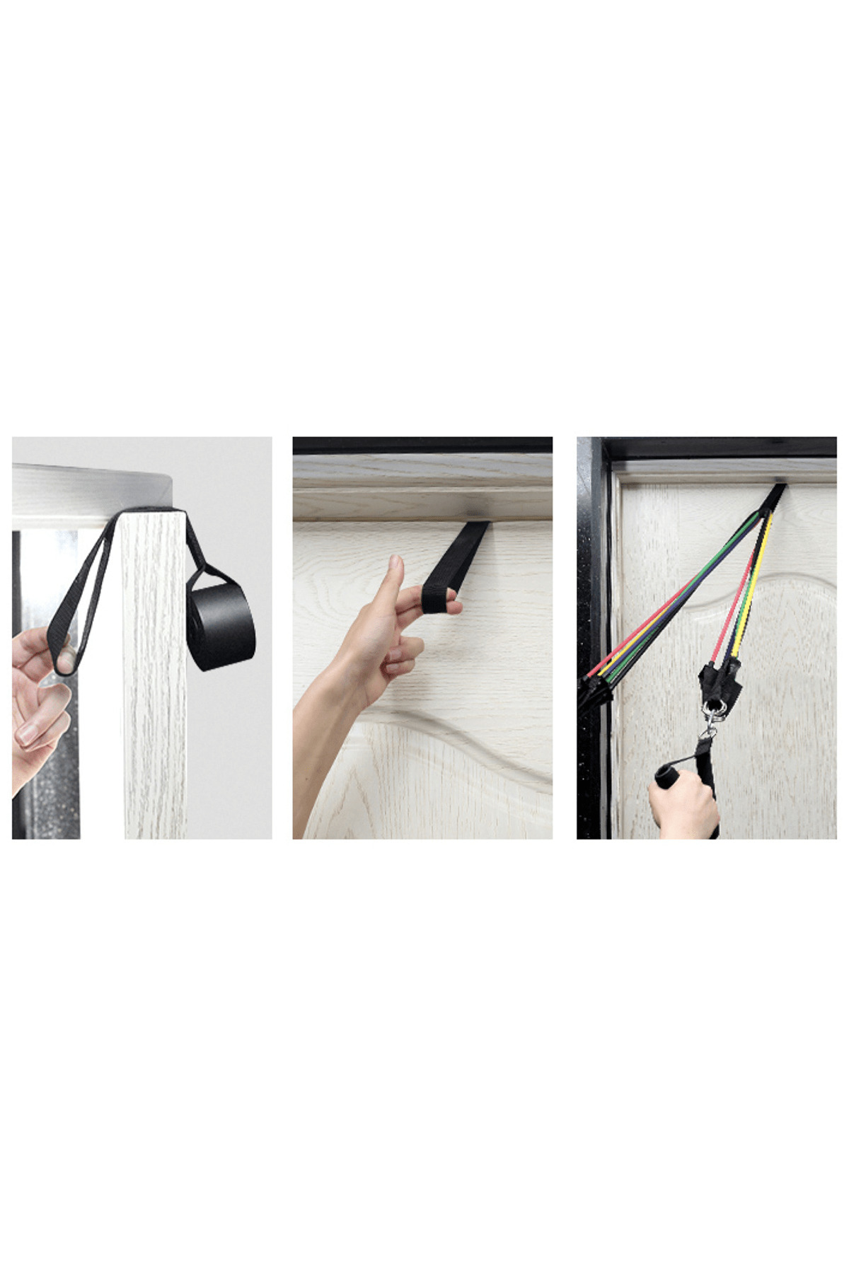 Jet Çantalı 12 Parça Çok Fonksiyonlu Pilates Ve Güç Direnç Lastiği, A