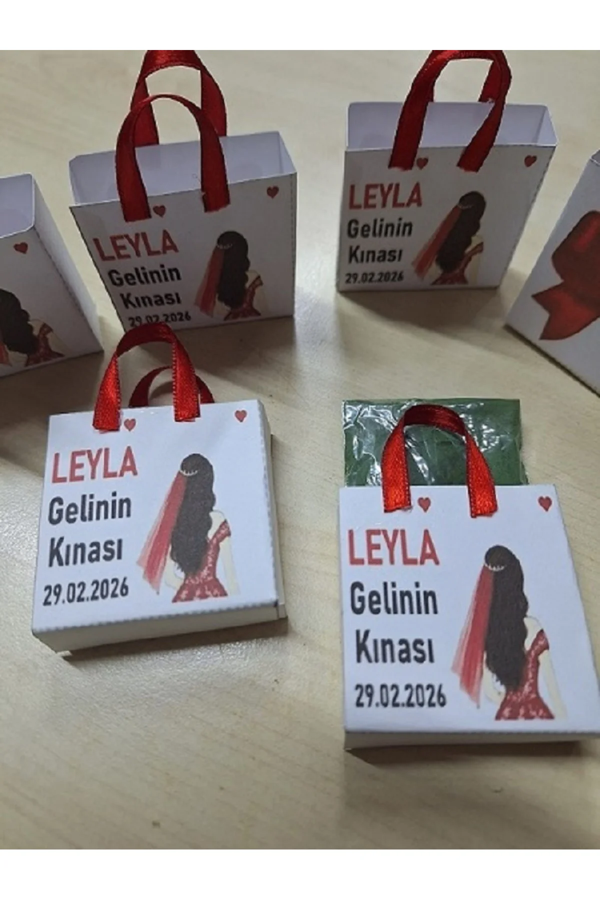 ÇANTALI ÖZEL TASARIM PAKETLENMİŞ DAĞITMALIK KINA 30 LU