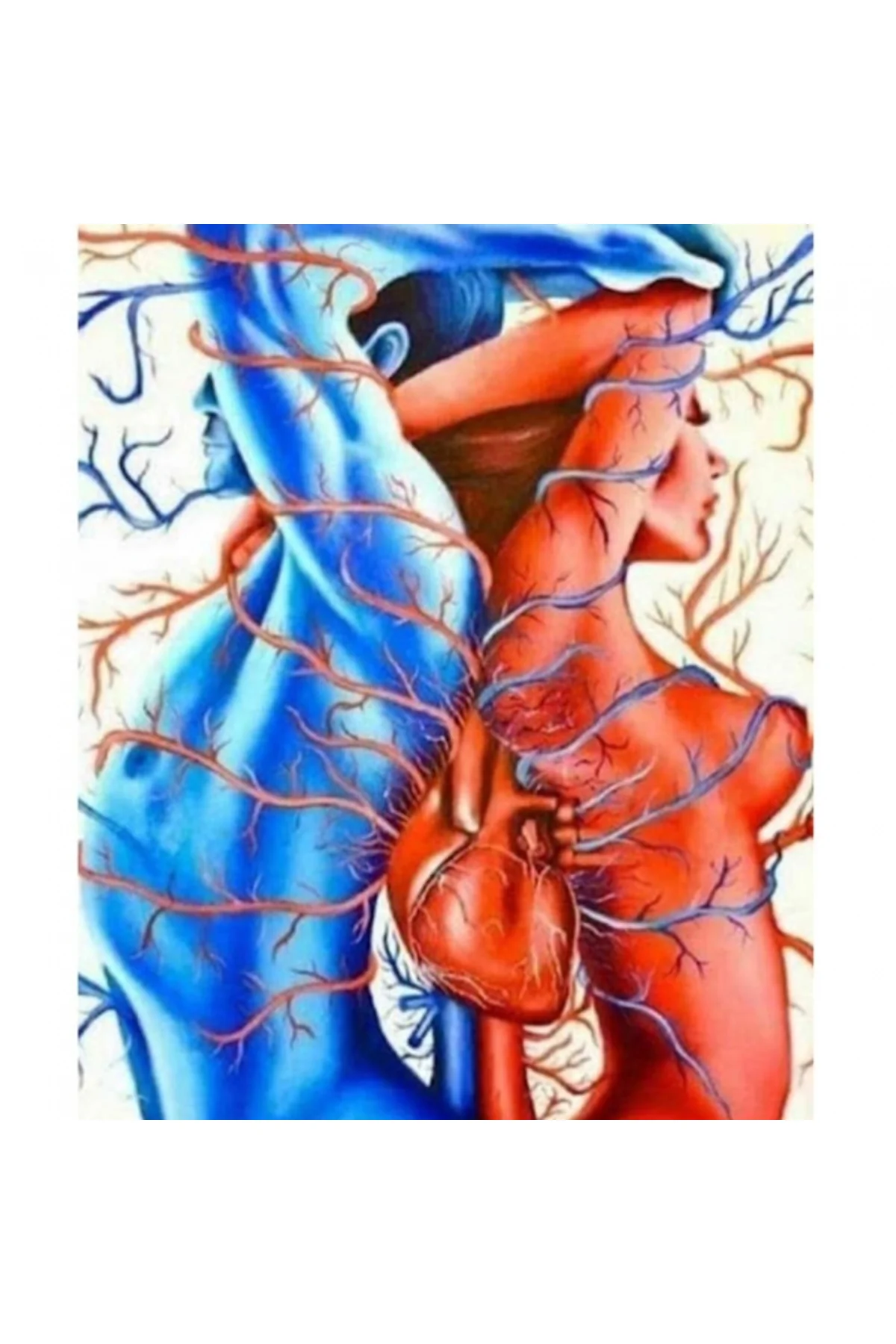 Canvas Derin Bağ Sayılarla Boyama Seti Kasnaklı 70 x 90 cm Canvas Derin Bağ Sayılarla Boyama Seti Kasnaklı 70 x 90 cm