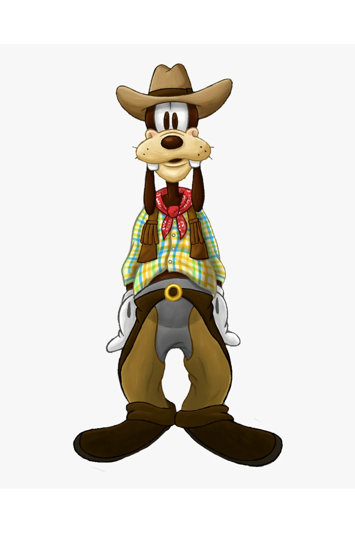 Canvas Goofy Sayılarla Boyama SetiRulo