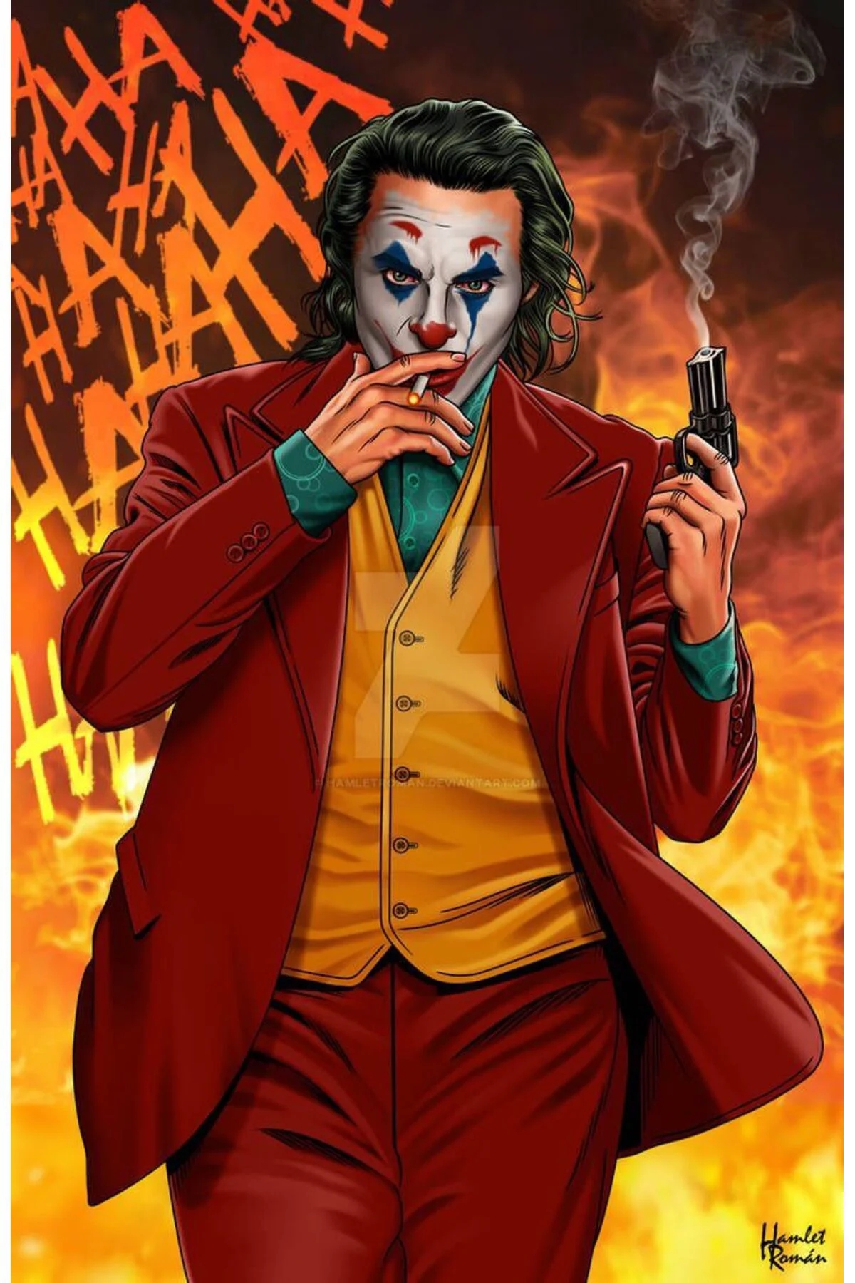 Canvas Joker 12 Sayılarla Boyama Seti Kasnaklı 70x90 cm