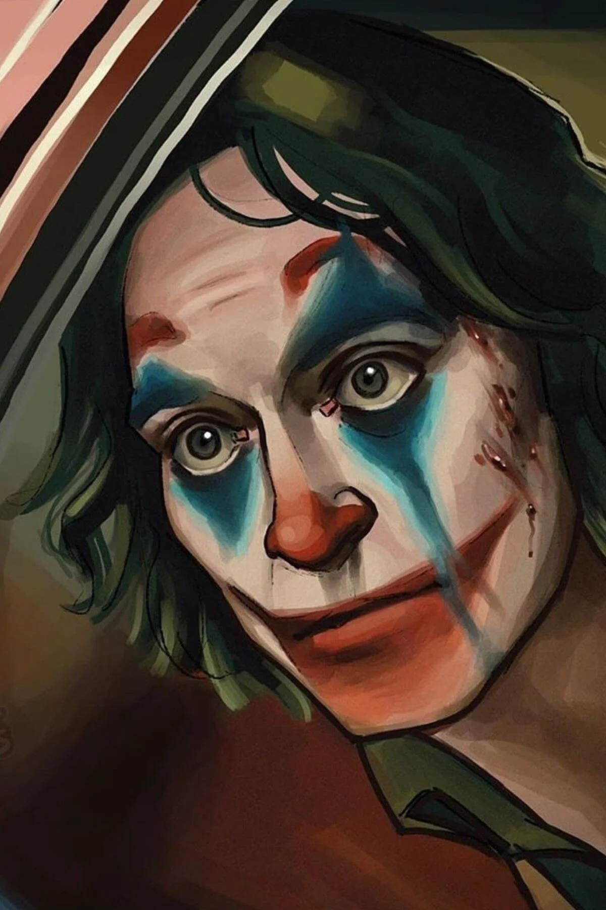 Canvas Joker 22 Sayılarla Boyama Seti KASNAKLI DUVARA ASILABİLİR