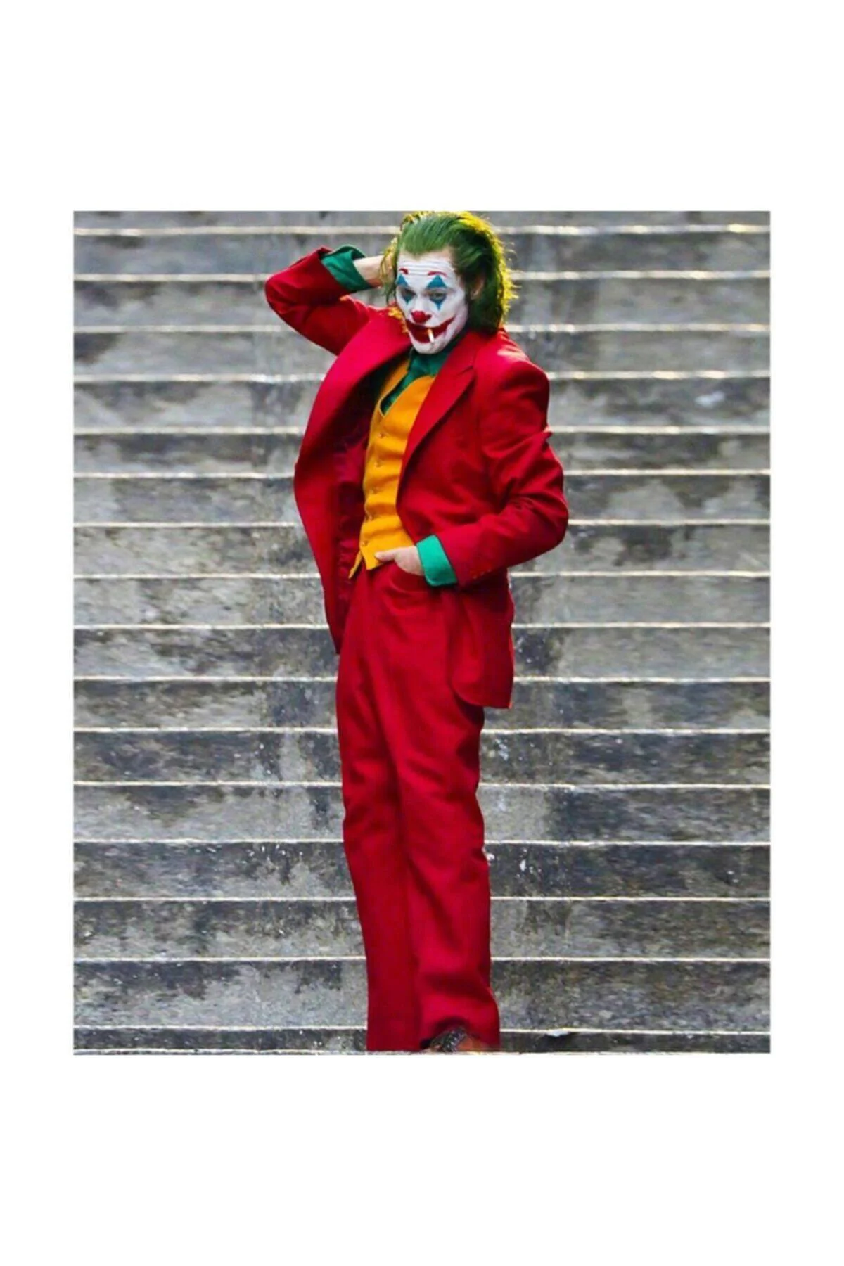 Canvas Joker 4 Sayılarla Boyama Seti Duvar Sticker KASNAKLI