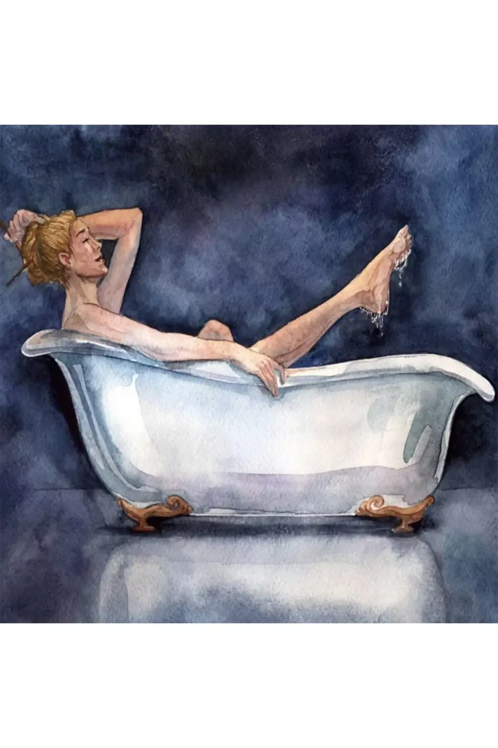 Canvas Küvet Keyfi Sayılarla Boyama Seti Kasnaklı 60 x 75 cm