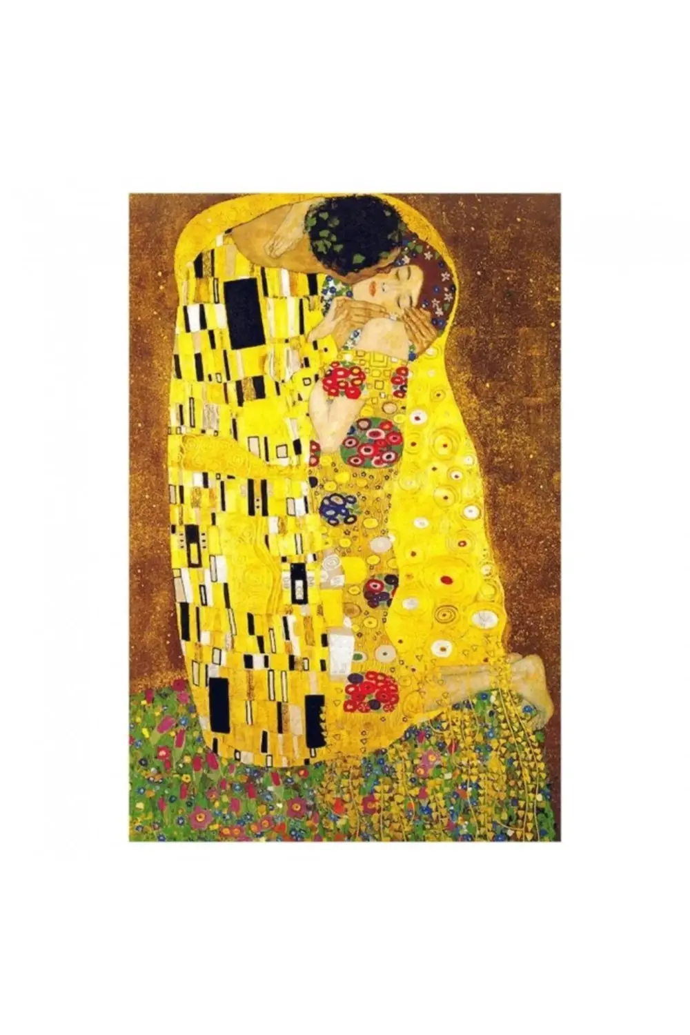 Canvas Öpücük Sayılarla Boyama Seti KASNAKLI ÇERÇEVELİ