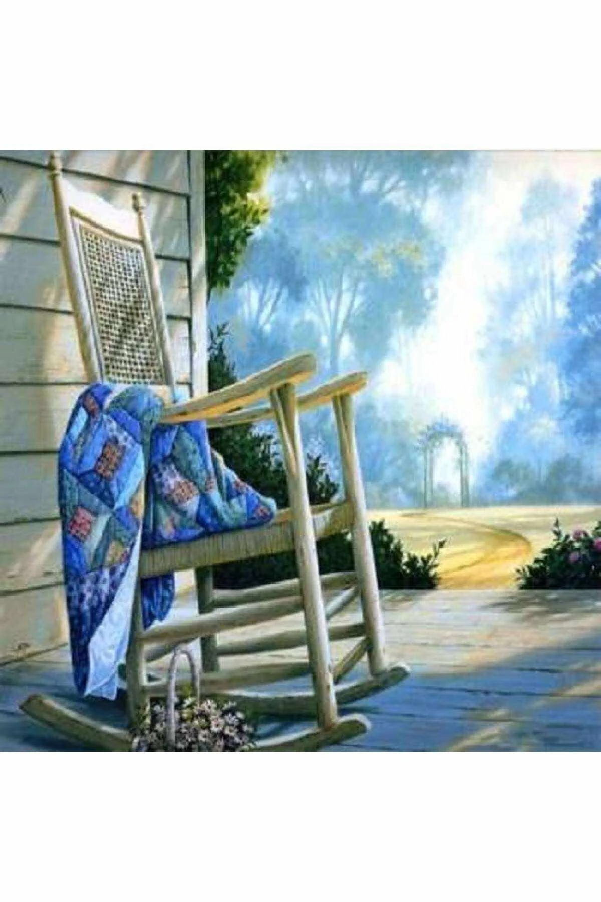 Canvas Sade Bir Yaşam Sayılarla Boyama Seti KASNAKLI DUVARA ASILABİLİR