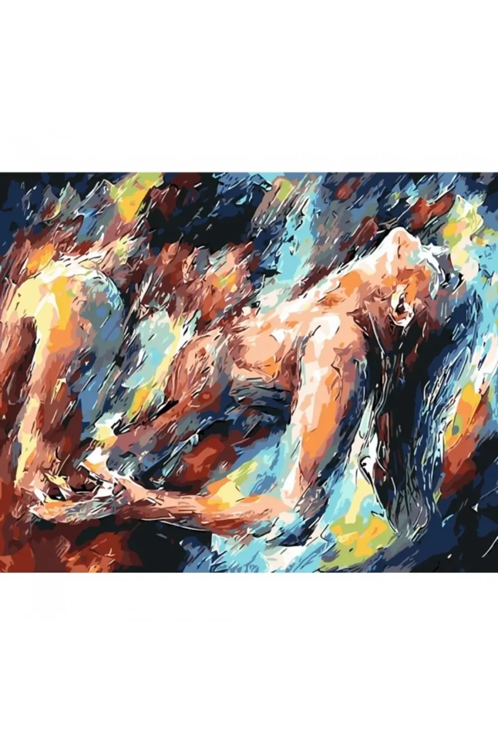 Hobbywall Canvas Tutku 2 Sayılarla Boyama Seti Kasnakli