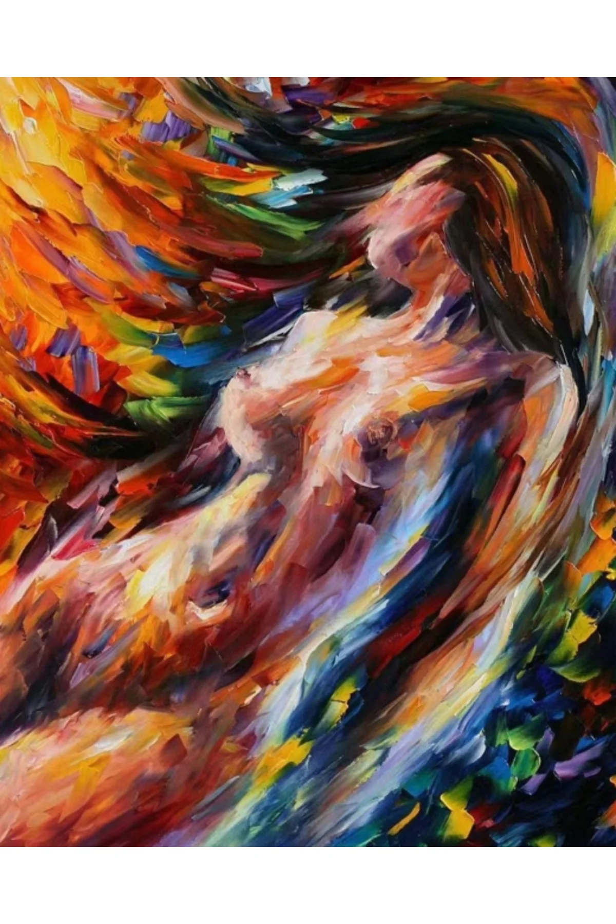 Canvas Tutku 4 Sayılarla Boyama Seti Rulo