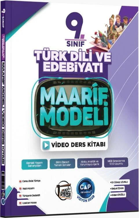 Çap 9. Sınıf Edebiyat  Video Ders Kitabı