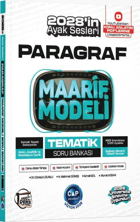 Çap Paragraf Maarif Tematik Soru Bankası Çap Paragraf Maarif Tematik Soru Bankası