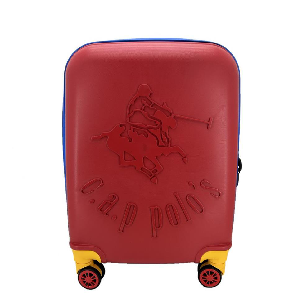 Çanta Yurdu Cap Polo's Polipropilen Küçük Boy Valiz Kirmizi