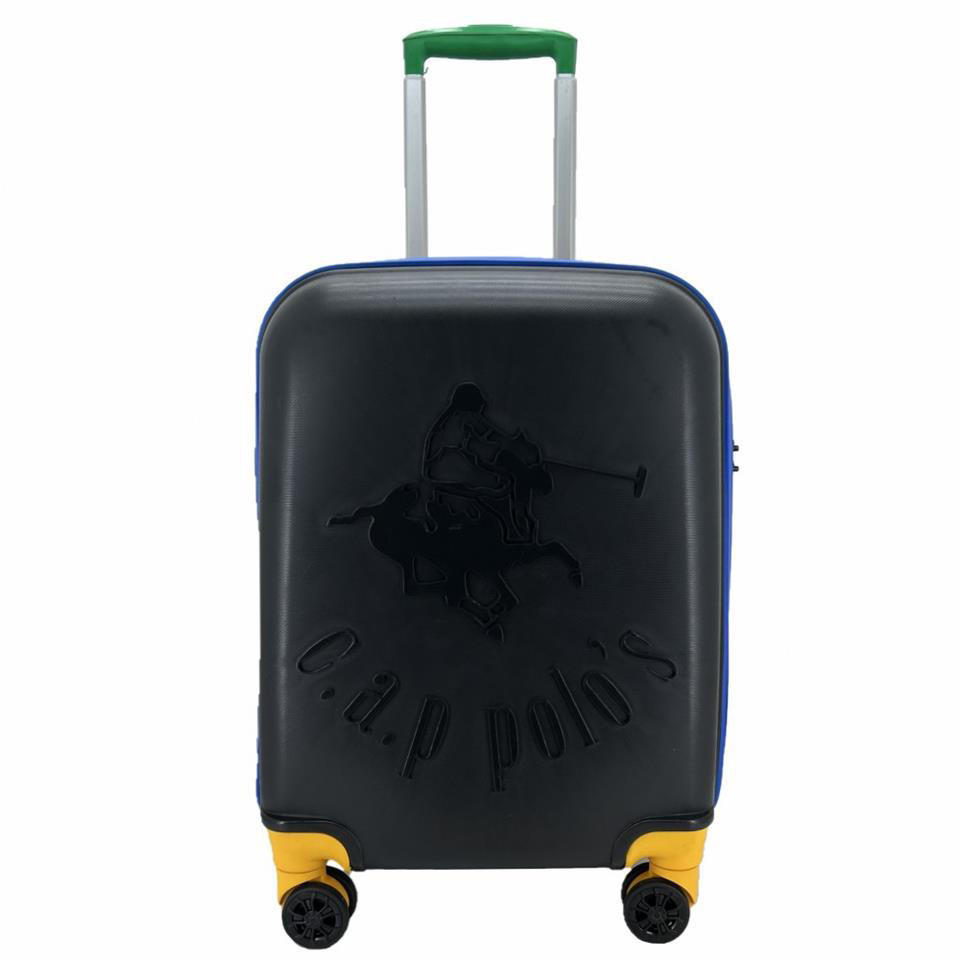 Çanta Yurdu Cap Polo's Polipropilen Orta Boy Valiz Siyah