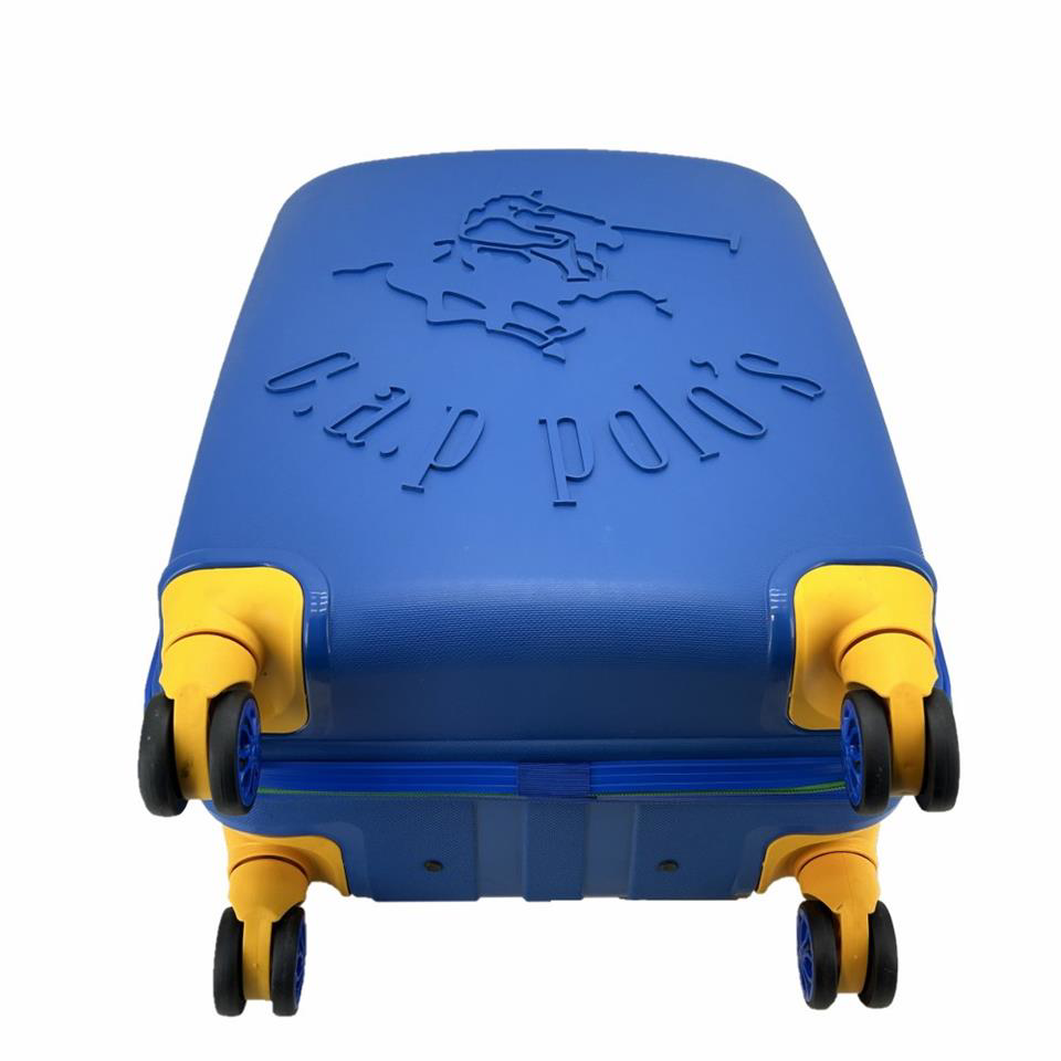 Çanta Yurdu Cap Polo's Polipropilen Üçlü Valiz Set Mavi