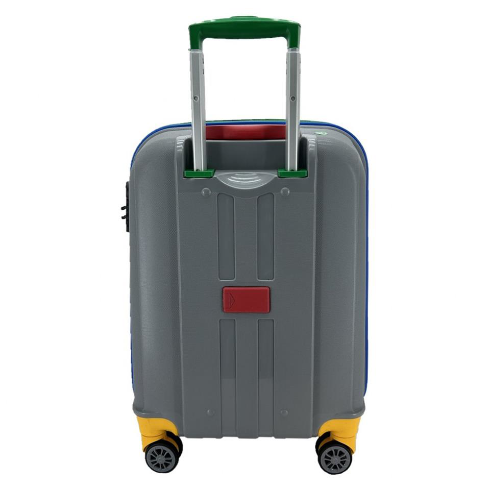 Çanta Yurdu Cap Polo's Polipropilen Büyük Boy Valiz Gri