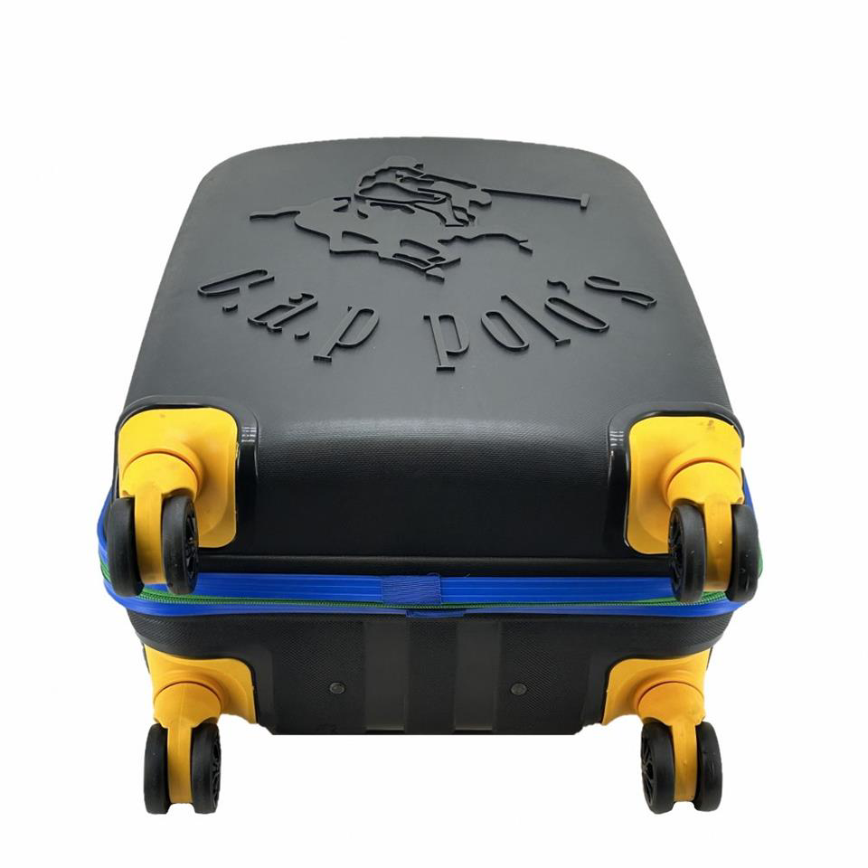 Çanta Yurdu Cap Polo's Polipropilen Üçlü Valiz Set Siyah