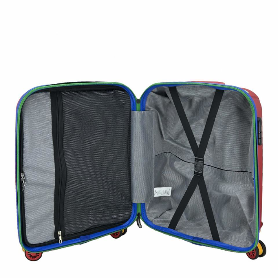 Çanta Yurdu Cap Polo's Polipropilen Küçük Boy Valiz Kirmizi