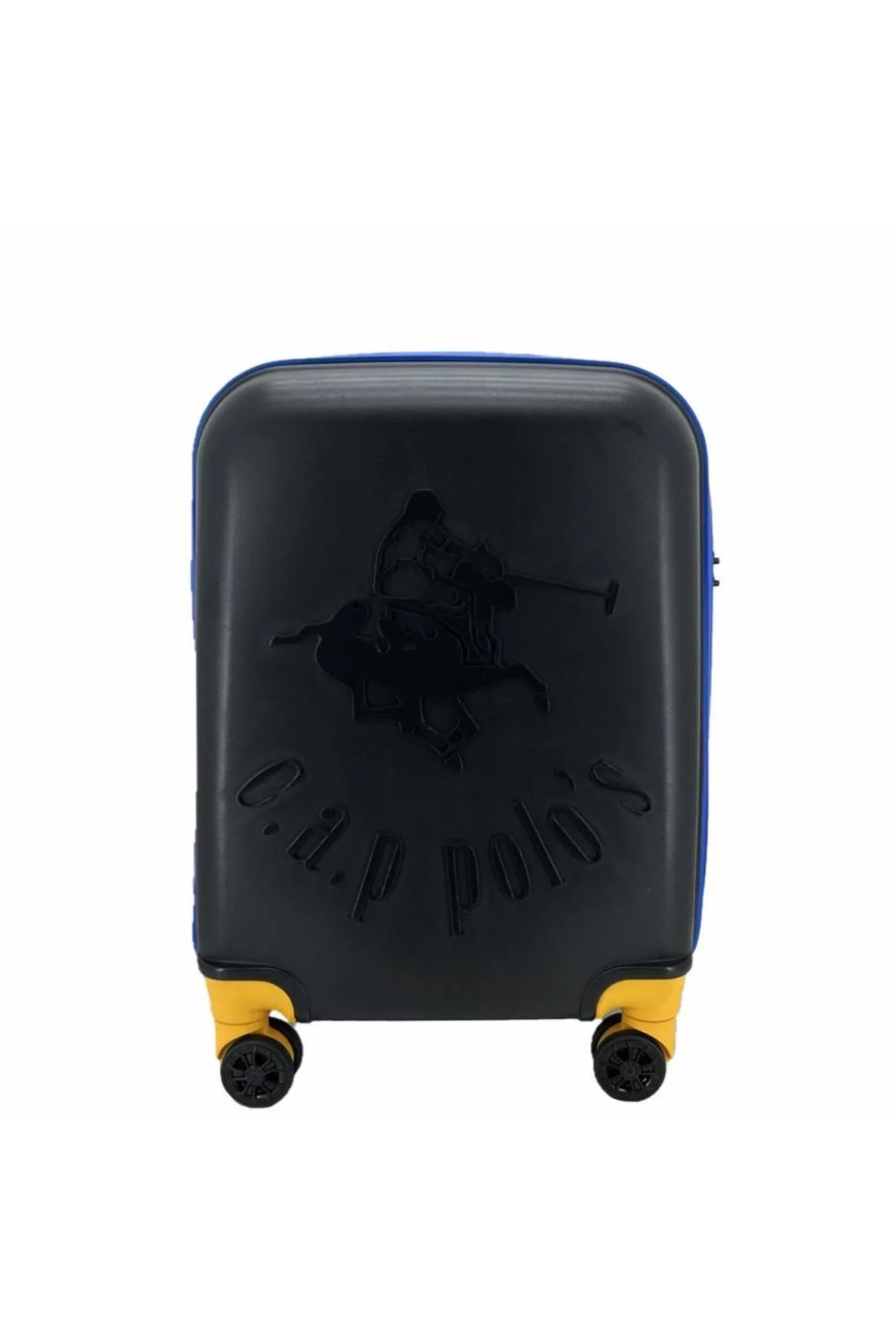 Cap Polo's Polipropilen Orta Boy Valiz Siyah