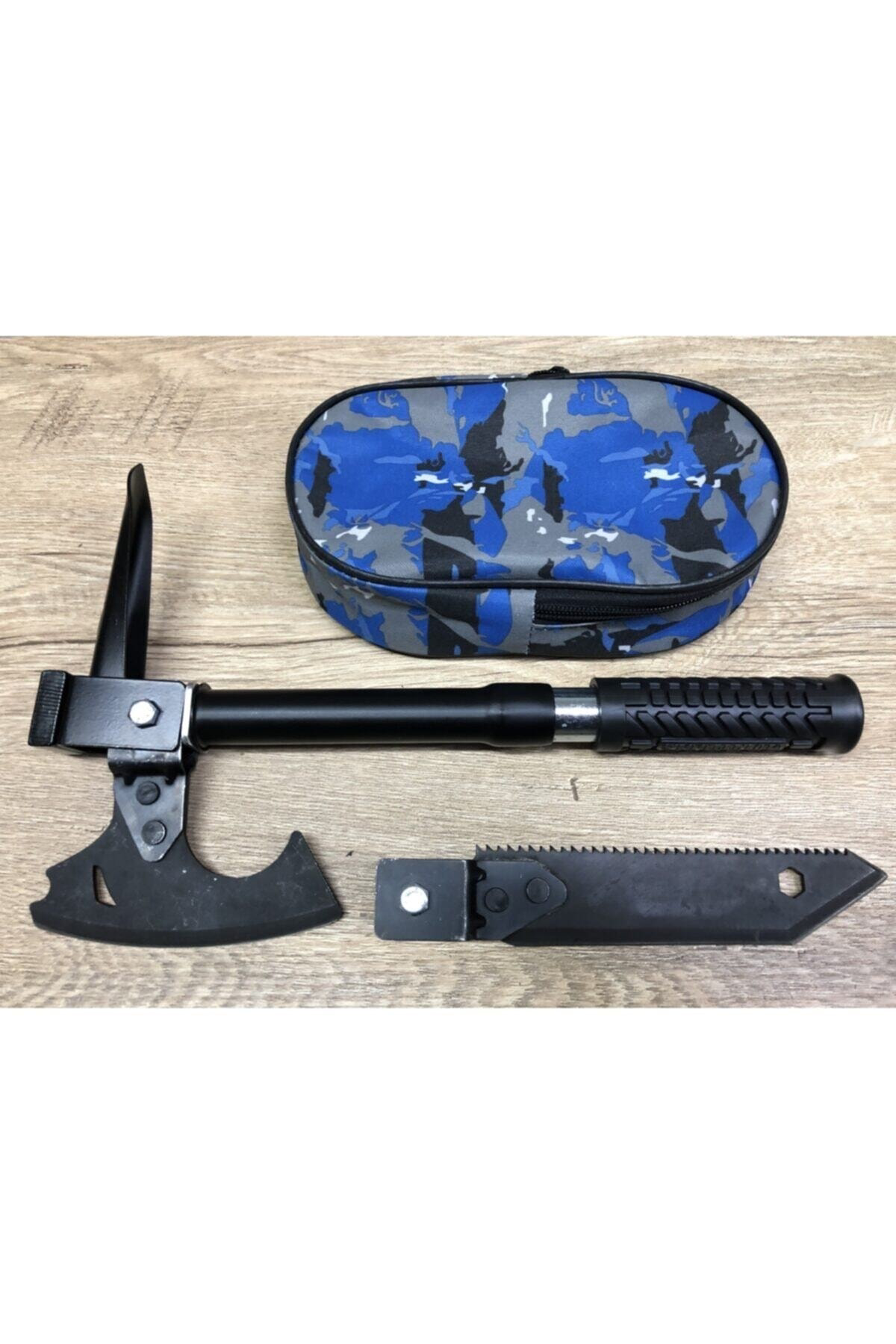 Çapa Balta Çekiç Bıçak Testere Seti Çok Fonksiyonlu Pratik Katlan
