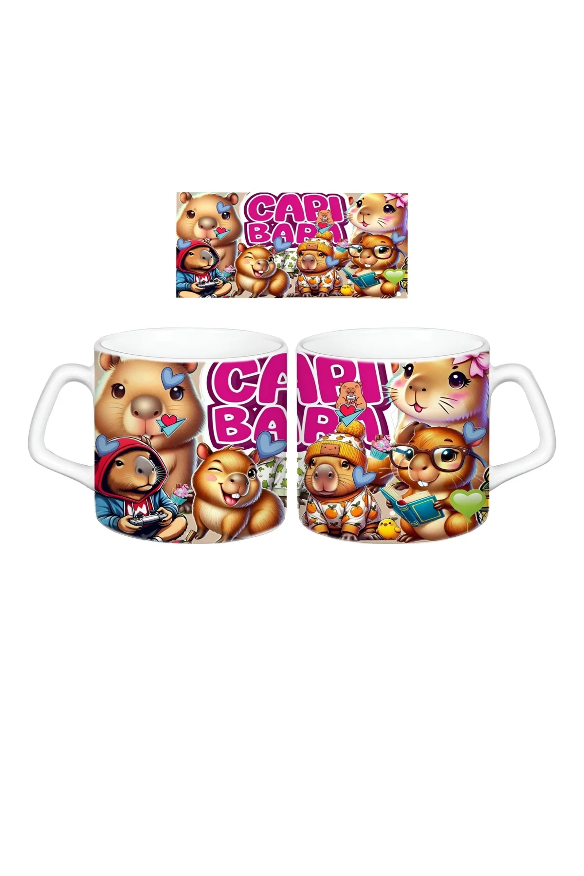 Capibara Kupa Bardak | Tek Adet 099