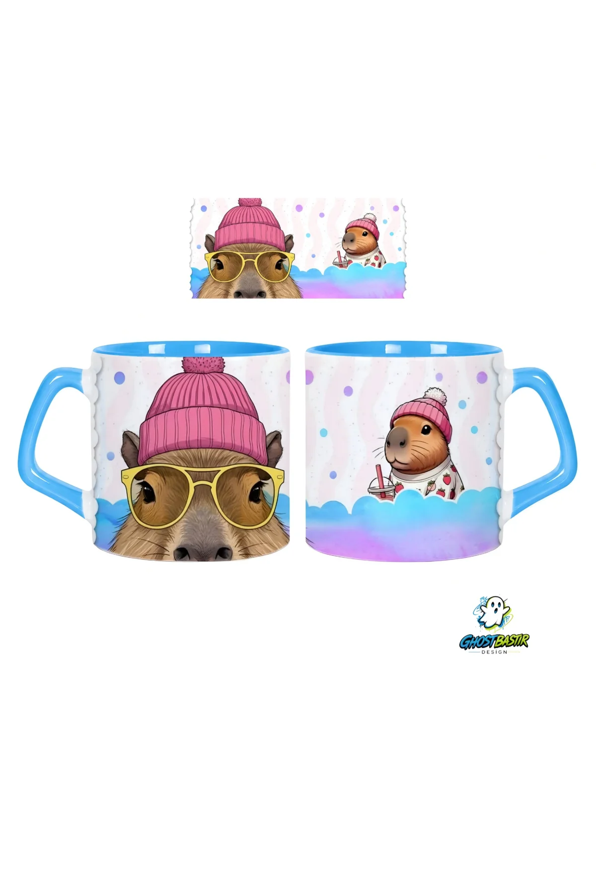 Capibara Kupa Bardak | Tek Adet 0638