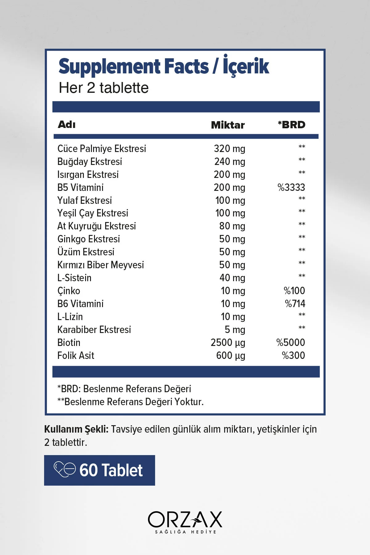 Capillus Men 60 Tablet