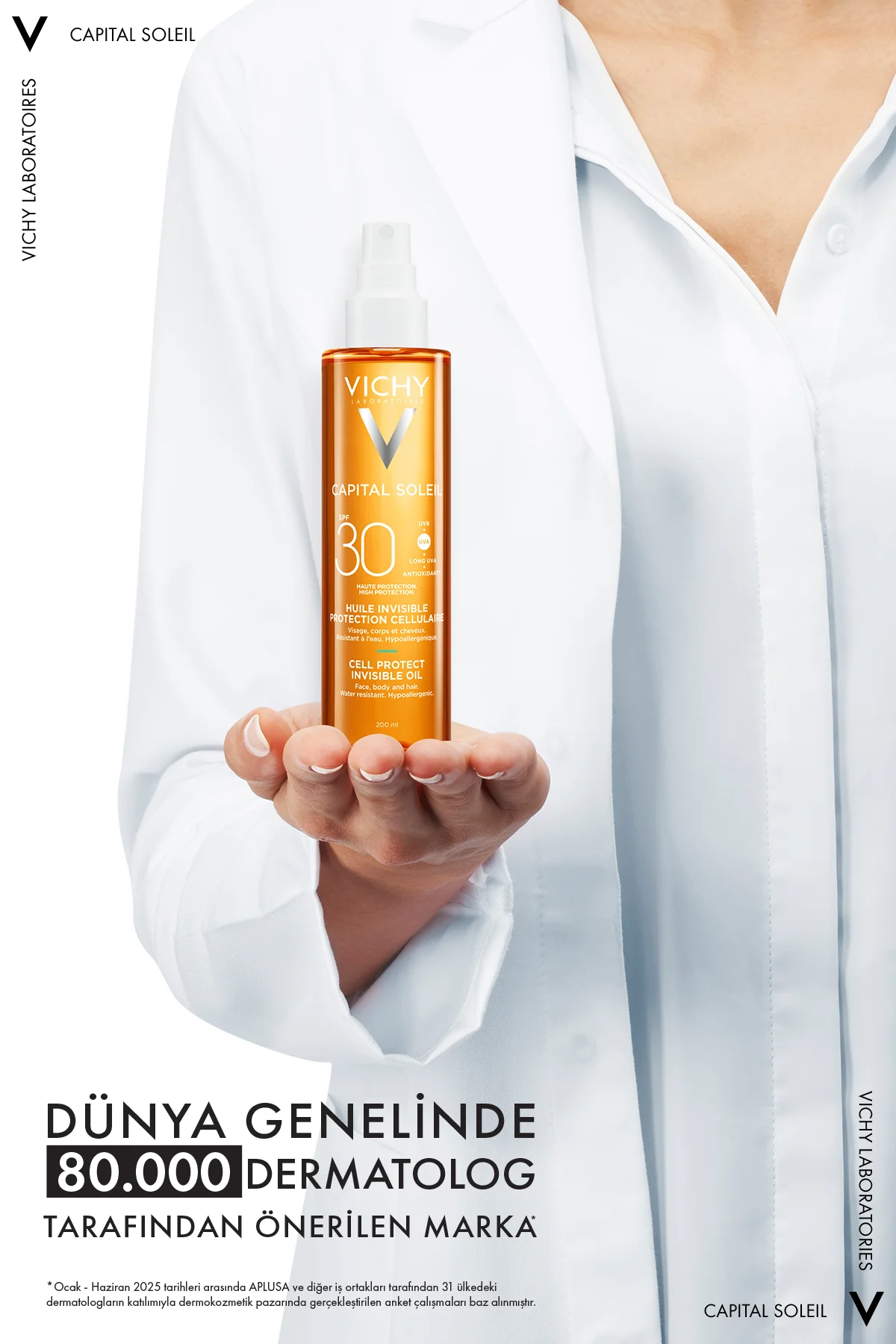 Capital Soleil Cell Protect Spf30 Güneş Koruyucu Yağ