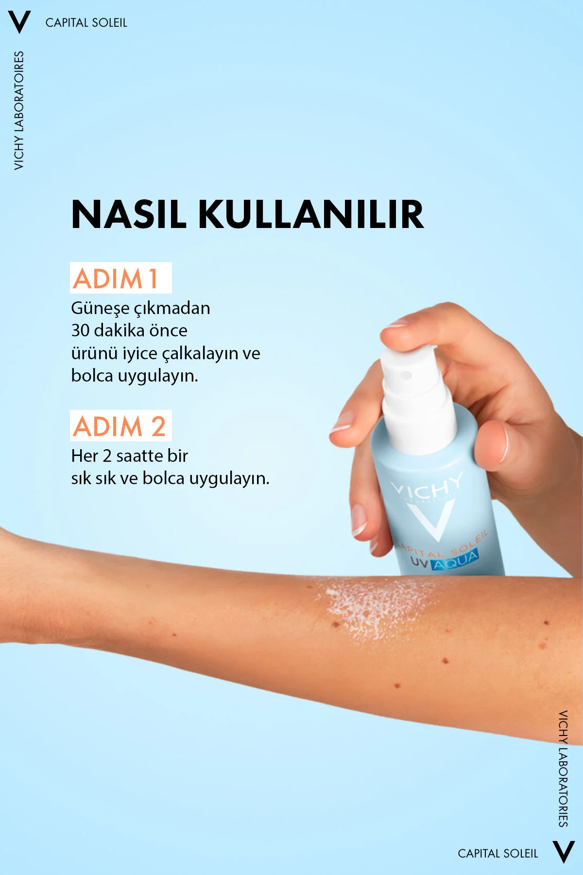 Capital Soleil Uv Aqua Spf50 Vücut Güneş Kremi 200ml